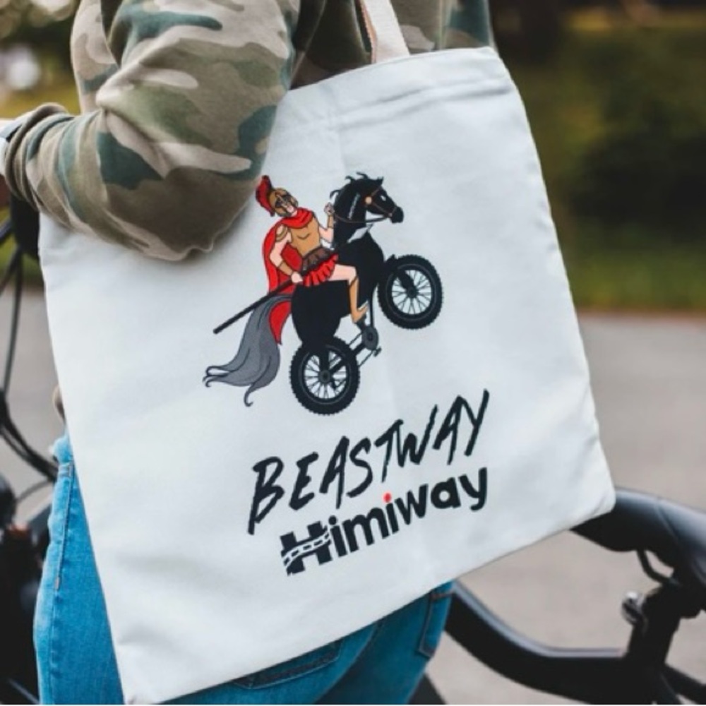 Himiway Beastway Canvas / Cotton Tote Bag NEW!!